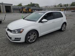 Volkswagen Golf Vehiculos salvage en venta: 2015 Volkswagen Golf TDI