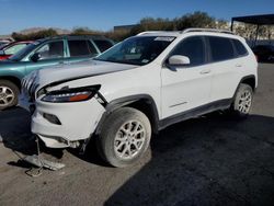 Salvage cars for sale at Las Vegas, NV auction: 2018 Jeep Cherokee Latitude Plus