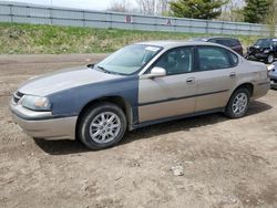 Chevrolet Impala Vehiculos salvage en venta: 2002 Chevrolet Impala