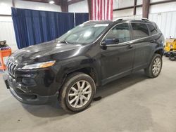 Salvage cars for sale at Byron, GA auction: 2016 Jeep Cherokee Limited