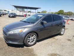 Salvage cars for sale at San Diego, CA auction: 2016 Ford Focus SE