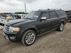 Ford Expedition el Platinum salvage cars for sale: 2016 Ford Expedition EL Platinum
