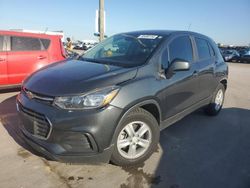 Salvage cars for sale from Copart Grand Prairie, TX: 2020 Chevrolet Trax LS