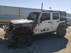 Salvage cars for sale from Copart Dyer, IN: 2015 Jeep Wrangler Unlimited Sport