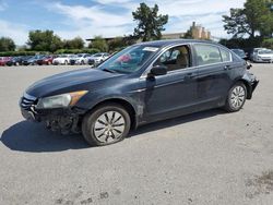 Salvage cars for sale from Copart San Martin, CA: 2012 Honda Accord LX