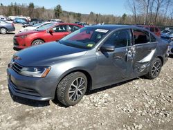 Vehiculos salvage en venta de Copart Candia, NH: 2017 Volkswagen Jetta SE