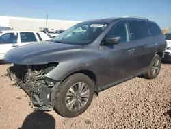 Nissan salvage cars for sale: 2020 Nissan Pathfinder SV