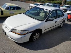 Salvage cars for sale from Copart San Martin, CA: 2002 Honda Accord DX
