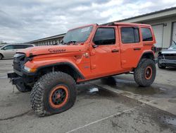 Jeep salvage cars for sale: 2018 Jeep Wrangler Unlimited Sahara