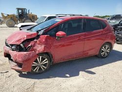 Salvage cars for sale from Copart San Antonio, TX: 2015 Honda FIT EX