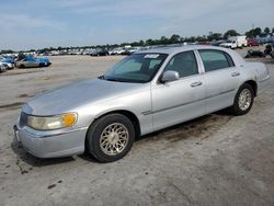 Salvage cars for sale at Sikeston, MO auction: 1999 Lincoln Town Car Signature