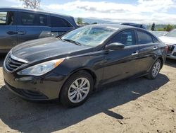 Salvage cars for sale at San Martin, CA auction: 2013 Hyundai Sonata GLS