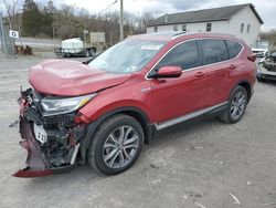 Salvage cars for sale at York Haven, PA auction: 2022 Honda CR-V Touring