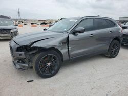 Salvage cars for sale at Houston, TX auction: 2018 Jaguar F-PACE Prestige