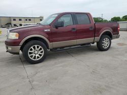 Salvage cars for sale at Wilmer, TX auction: 2005 Ford F150 Supercrew