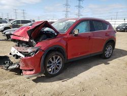 Salvage cars for sale at Elgin, IL auction: 2019 Mazda CX-5 Grand Touring