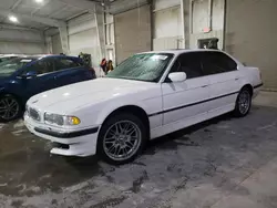 Salvage cars for sale at Kansas City, KS auction: 2001 BMW 740 IL