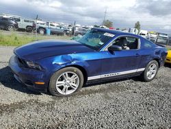 Salvage cars for sale at Eugene, OR auction: 2012 Ford Mustang