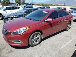 Salvage cars for sale at Rancho Cucamonga, CA auction: 2016 Hyundai Sonata SE