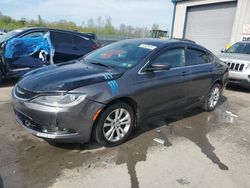 Salvage cars for sale at Duryea, PA auction: 2015 Chrysler 200 Limited