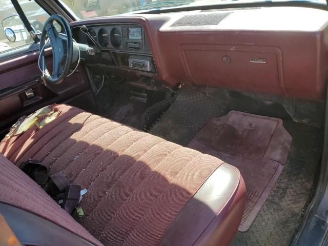 1989 Dodge D-SERIES D100