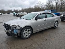 Salvage cars for sale at Ellwood City, PA auction: 2008 Chevrolet Malibu LS