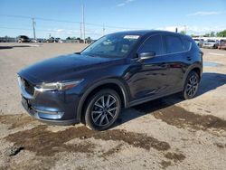 Salvage cars for sale at Oklahoma City, OK auction: 2018 Mazda CX-5 Grand Touring