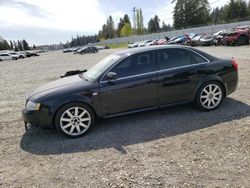 Salvage cars for sale from Copart Graham, WA: 2004 Audi A4 3.0 Quattro