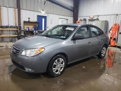 Hyundai salvage cars for sale: 2010 Hyundai Elantra Blue