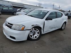 Salvage cars for sale at New Britain, CT auction: 2013 Dodge Avenger SE