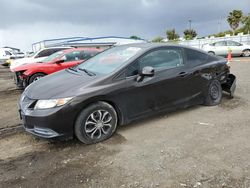 Honda salvage cars for sale: 2013 Honda Civic LX