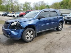 Salvage cars for sale from Copart Ellwood City, PA: 2008 Chevrolet Equinox LS
