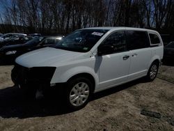 Salvage cars for sale at Candia, NH auction: 2019 Dodge Grand Caravan SE