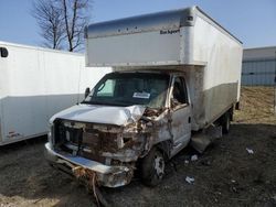 Salvage trucks for sale at Davison, MI auction: 2019 Ford Econoline E450 Super Duty Cutaway Van