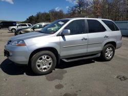 Salvage cars for sale at Brookhaven, NY auction: 2002 Acura MDX