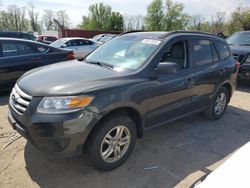 Salvage cars for sale from Copart Baltimore, MD: 2012 Hyundai Santa FE GLS