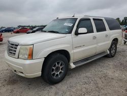 Salvage cars for sale at Houston, TX auction: 2004 Cadillac Escalade ESV
