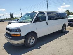 Salvage cars for sale from Copart Miami, FL: 2019 Chevrolet Express G3500 LT