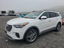 Salvage cars for sale at Colton, CA auction: 2017 Hyundai Santa FE SE Ultimate