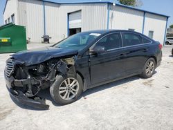 Salvage cars for sale at Tulsa, OK auction: 2017 Hyundai Sonata SE