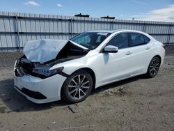 Salvage cars for sale at Fredericksburg, VA auction: 2016 Acura TLX