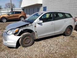 Salvage cars for sale from Copart Blaine, MN: 2005 Toyota Corolla Matrix XR