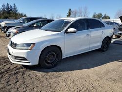Salvage cars for sale from Copart Bowmanville, ON: 2017 Volkswagen Jetta SE