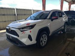 Salvage cars for sale at Homestead, FL auction: 2021 Toyota Rav4 LE