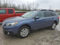 Salvage cars for sale at Leroy, NY auction: 2015 Subaru Outback 2.5I Premium