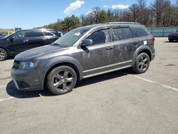 Salvage cars for sale at Brookhaven, NY auction: 2014 Dodge Journey Crossroad