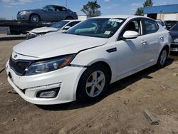 Salvage cars for sale at Woodhaven, MI auction: 2015 KIA Optima LX