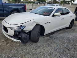 Maserati Ghibli salvage cars for sale: 2015 Maserati Ghibli