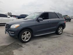 Salvage cars for sale from Copart New Orleans, LA: 2015 Mercedes-Benz ML 350 4matic