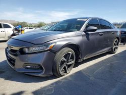 Salvage cars for sale from Copart Las Vegas, NV: 2018 Honda Accord Sport